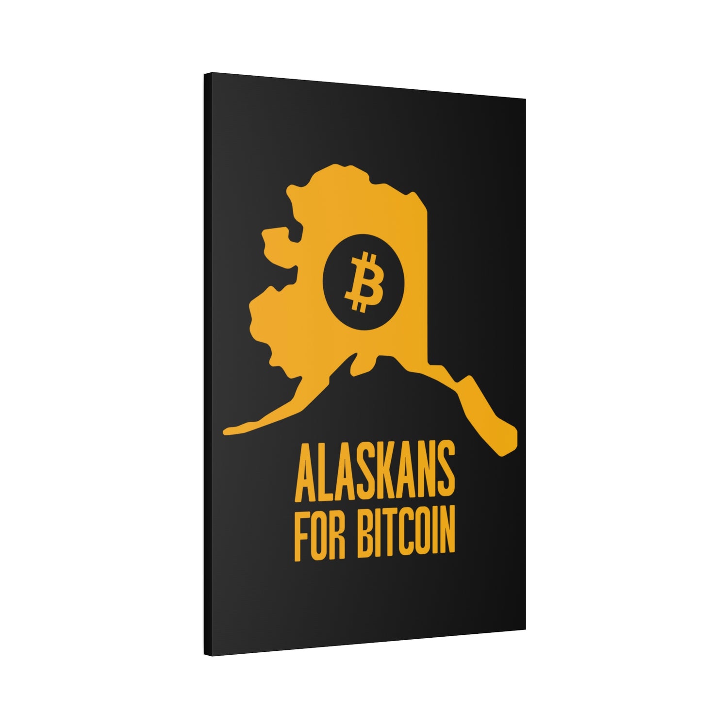 Alaskans for Bitcoin | Wall Canvas