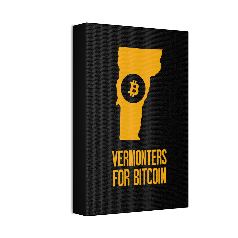 Vermonters for Bitcoin | Wall Canvas