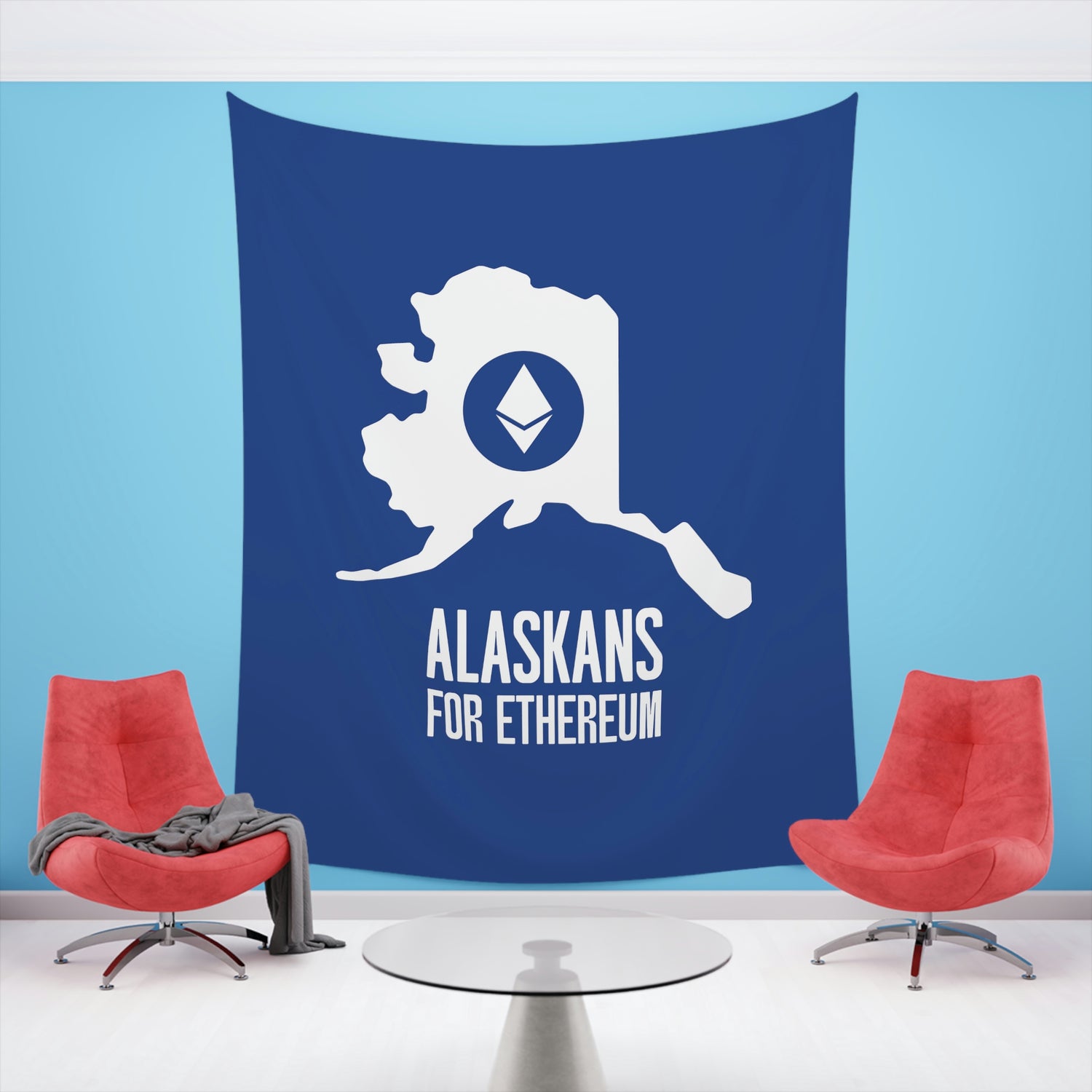 Alaskans for Ethereum | Wall Tapestry