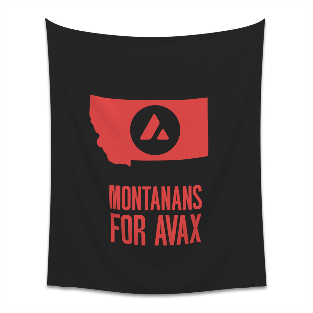 Montanans for Avax | Wall Tapestry