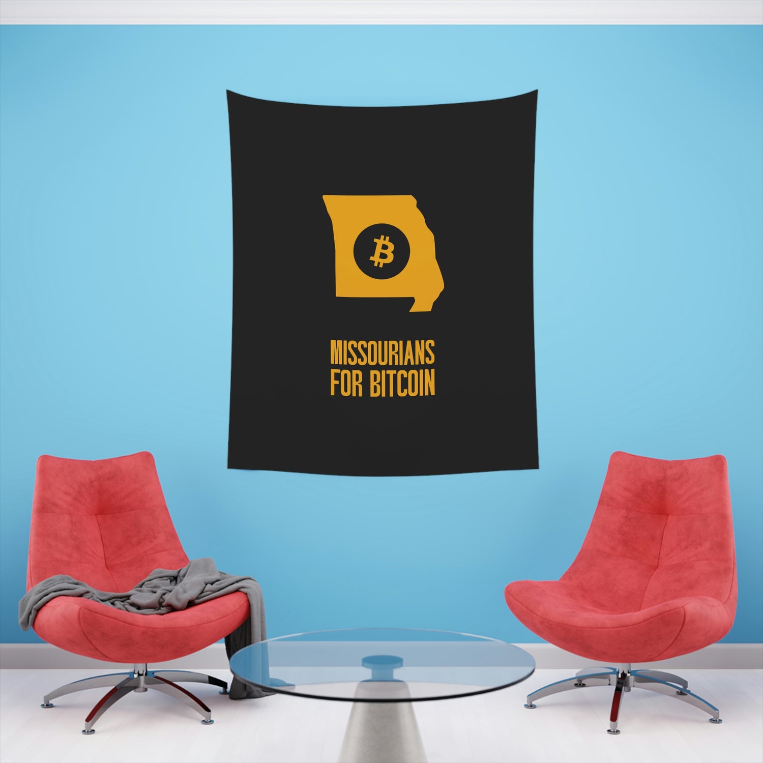 Missourians for Bitcoin | Wall Tapestry