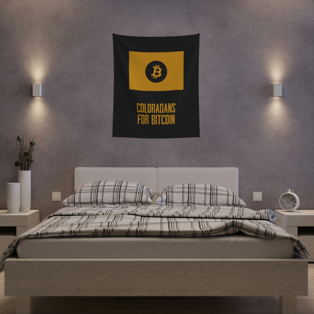 Coloradans for Bitcoin | Wall Tapestry