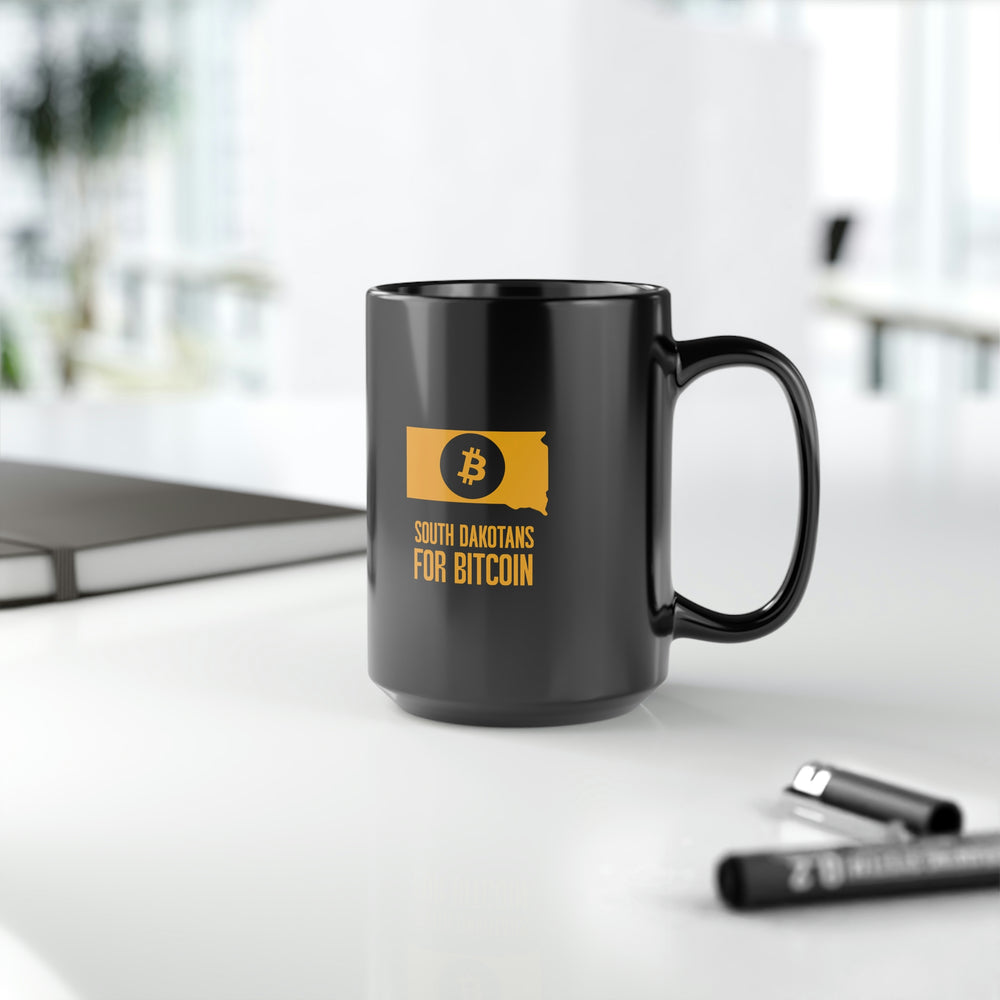 South Dakotans for Bitcoin | Black Mug