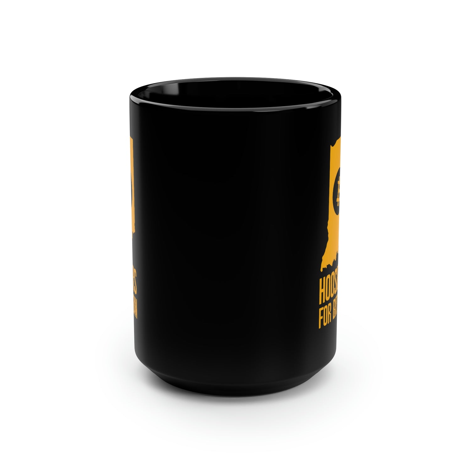 Hoosiers for Bitcoin | Black Mug