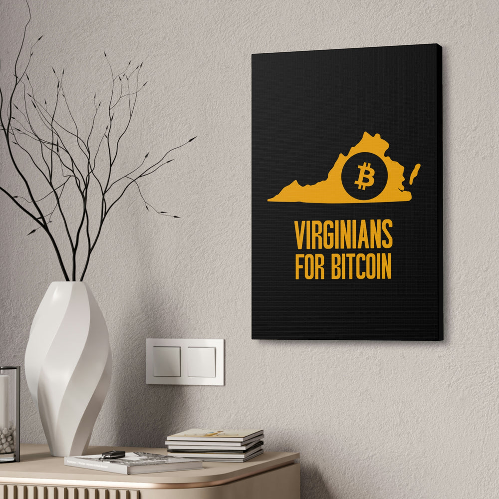 Virginians for Bitcoin | Wall Canvas