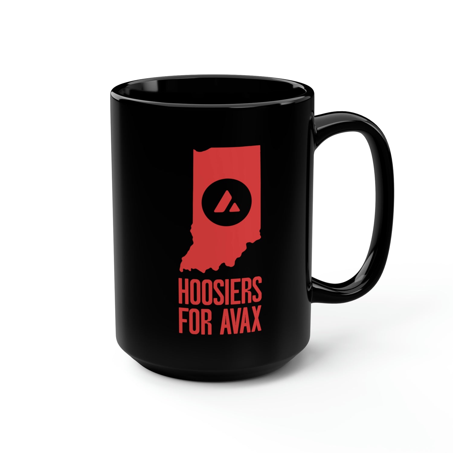 Hoosiers for Avax | Black Mug