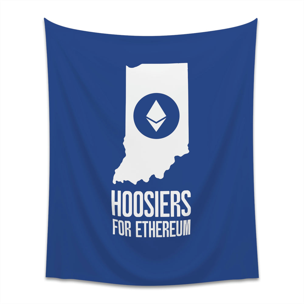 Hoosiers for Ethereum | Wall Tapestry