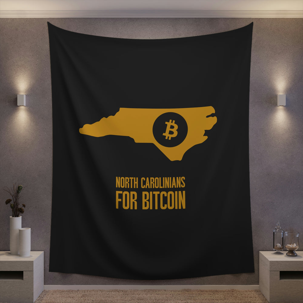 North Carolinians for Bitcoin | Wall Tapestry