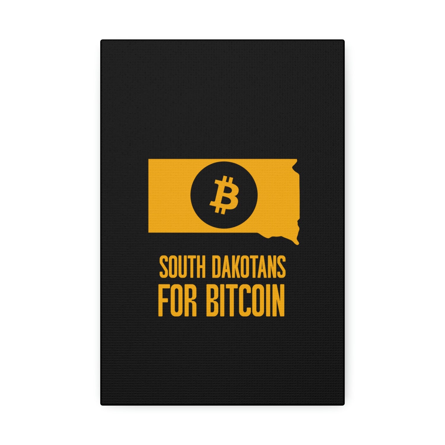 South Dakotans for Bitcoin | Wall Canvas