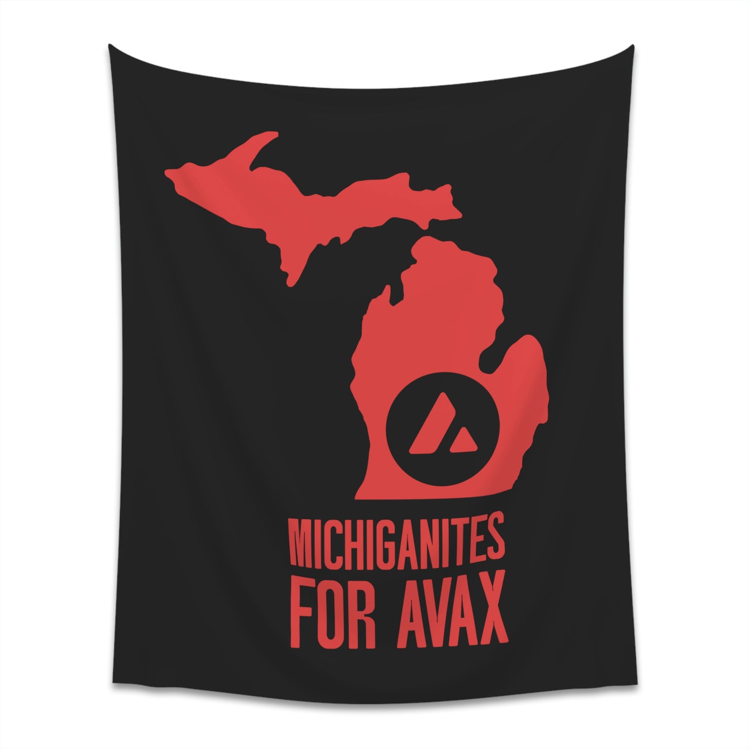 Michiganites for Avax | Wall Tapestry