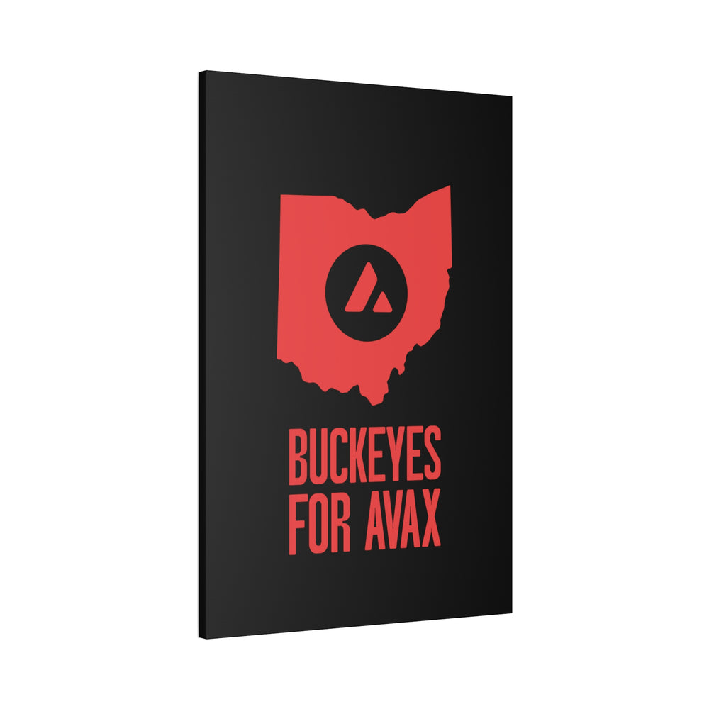 Buckeyes for Avax | Wall Canvas