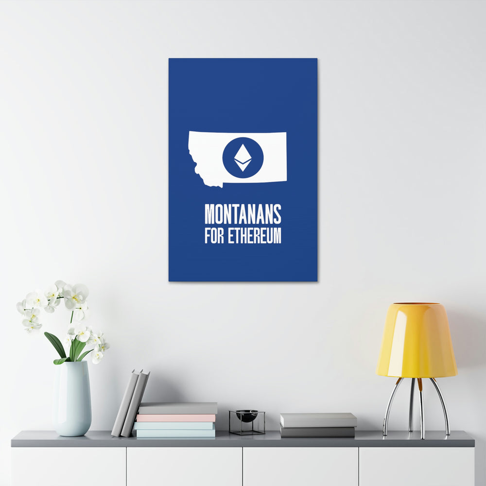 Montanans for Ethereum | Wall Canvas