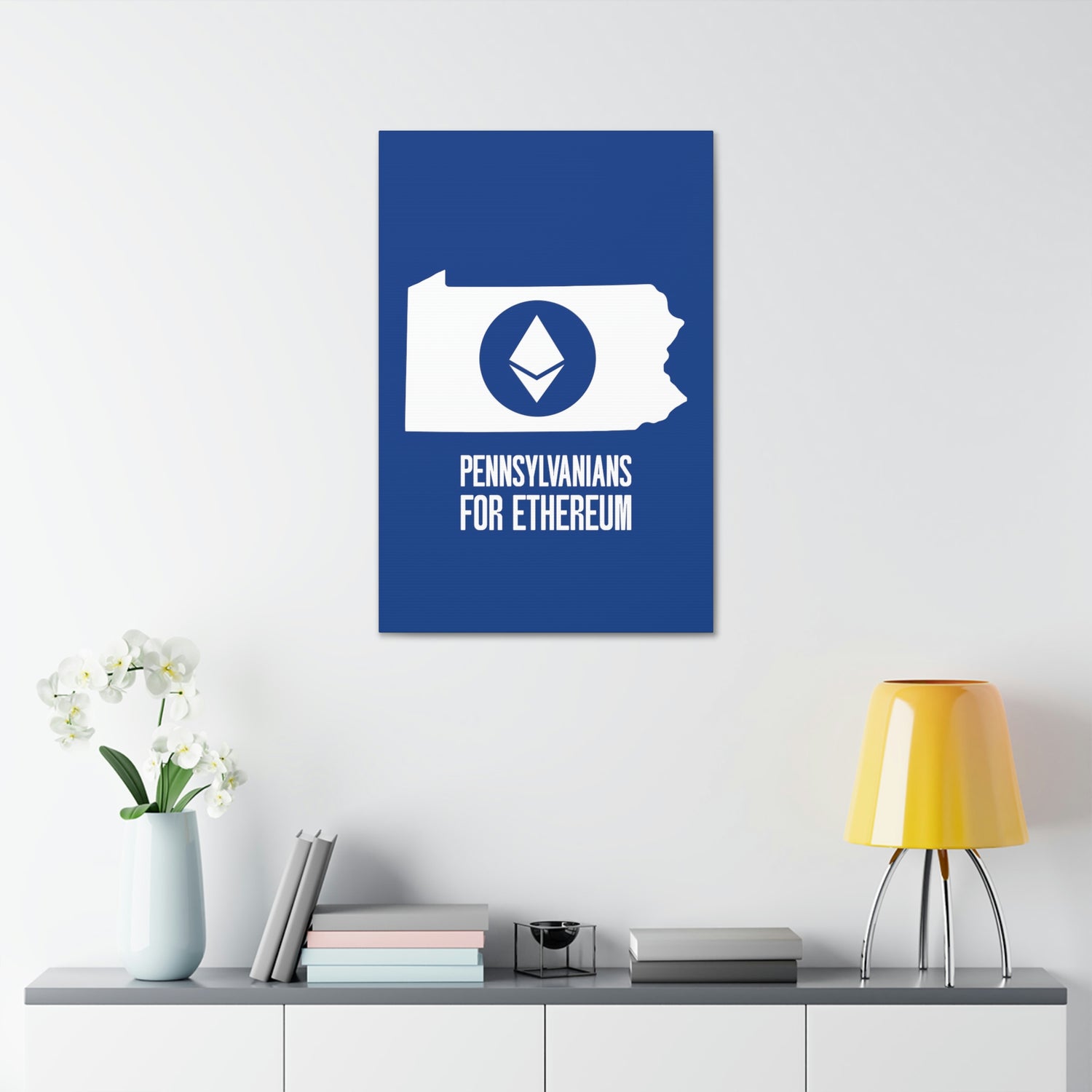 Pennsylvanians for Ethereum | Wall Canvas