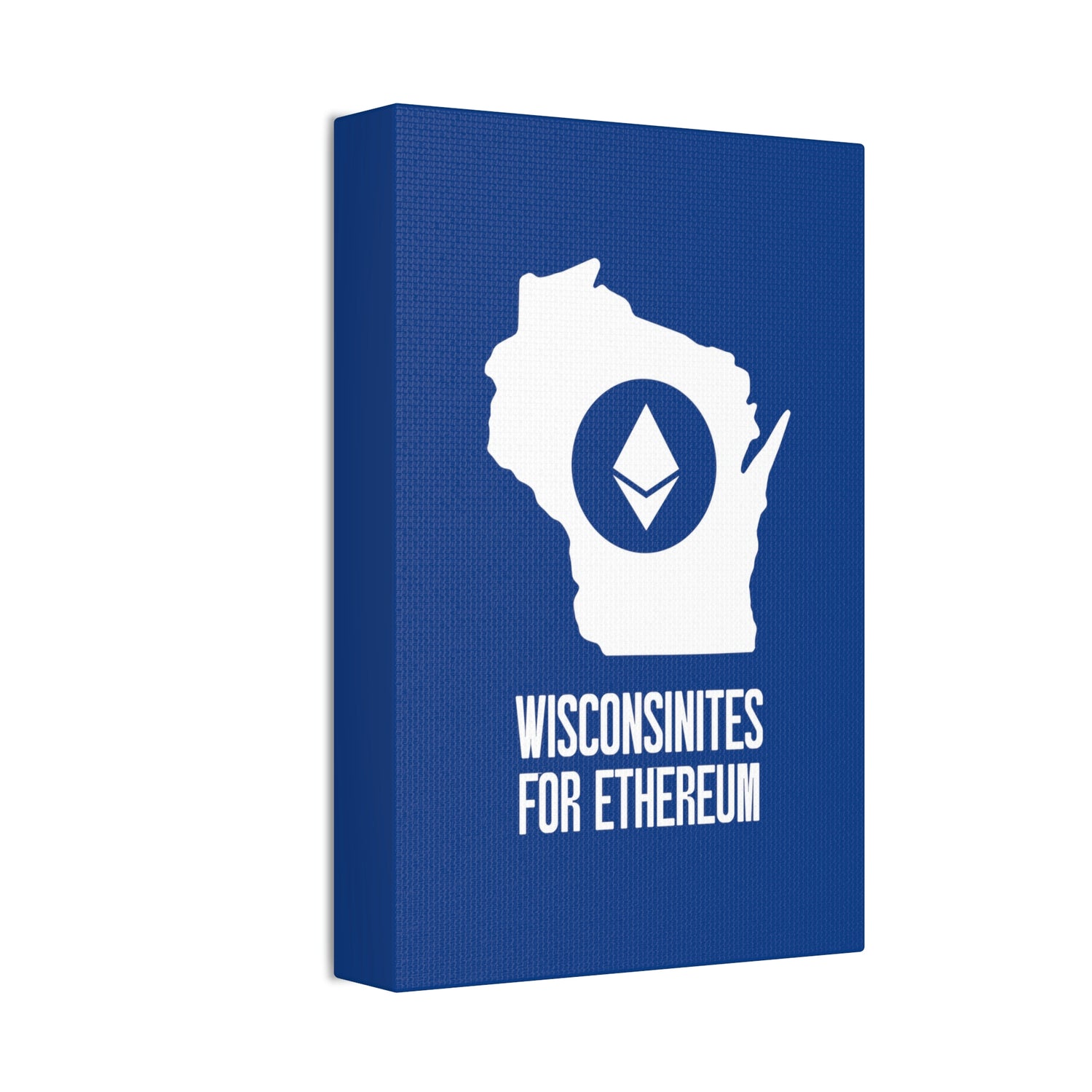 Wisconsinites for Ethereum | Wall Canvas