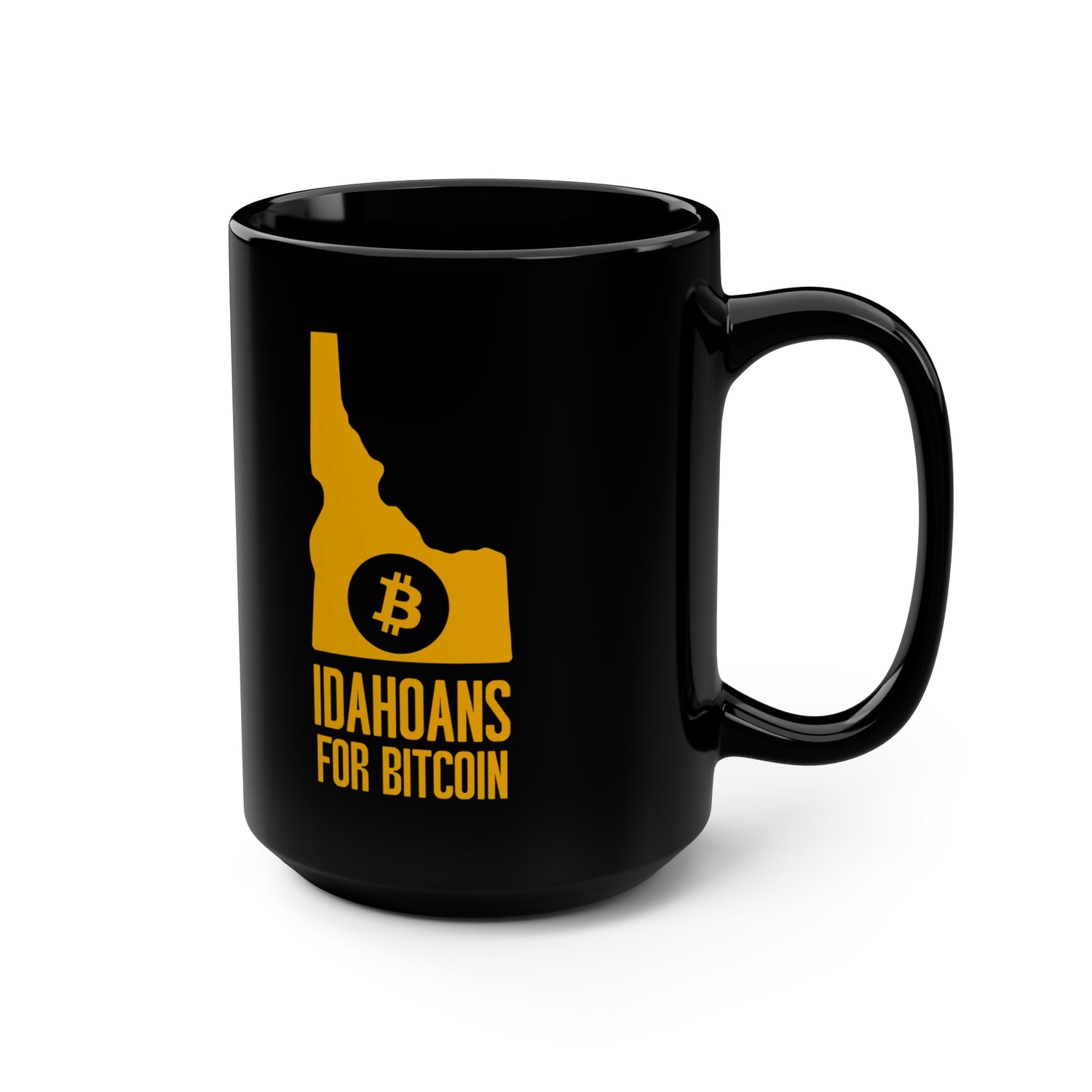 Idahoans for Bitcoin | Black Mug