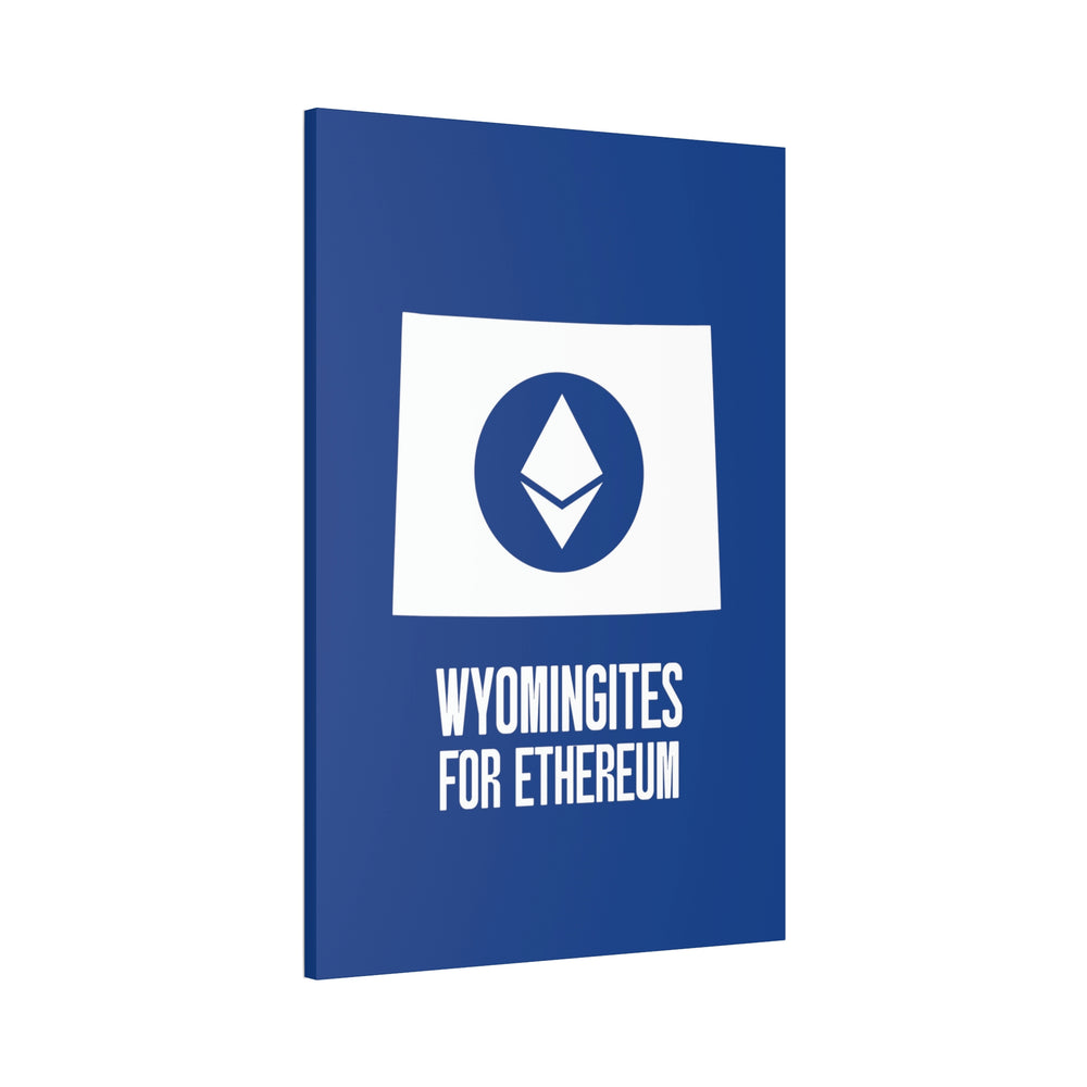 Wyomingites for Ethereum | Wall Canvas