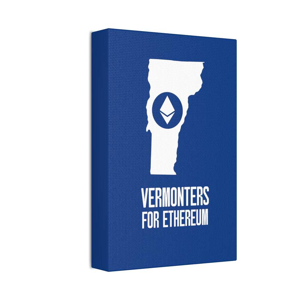 Vermonters for Ethereum | Wall Canvas