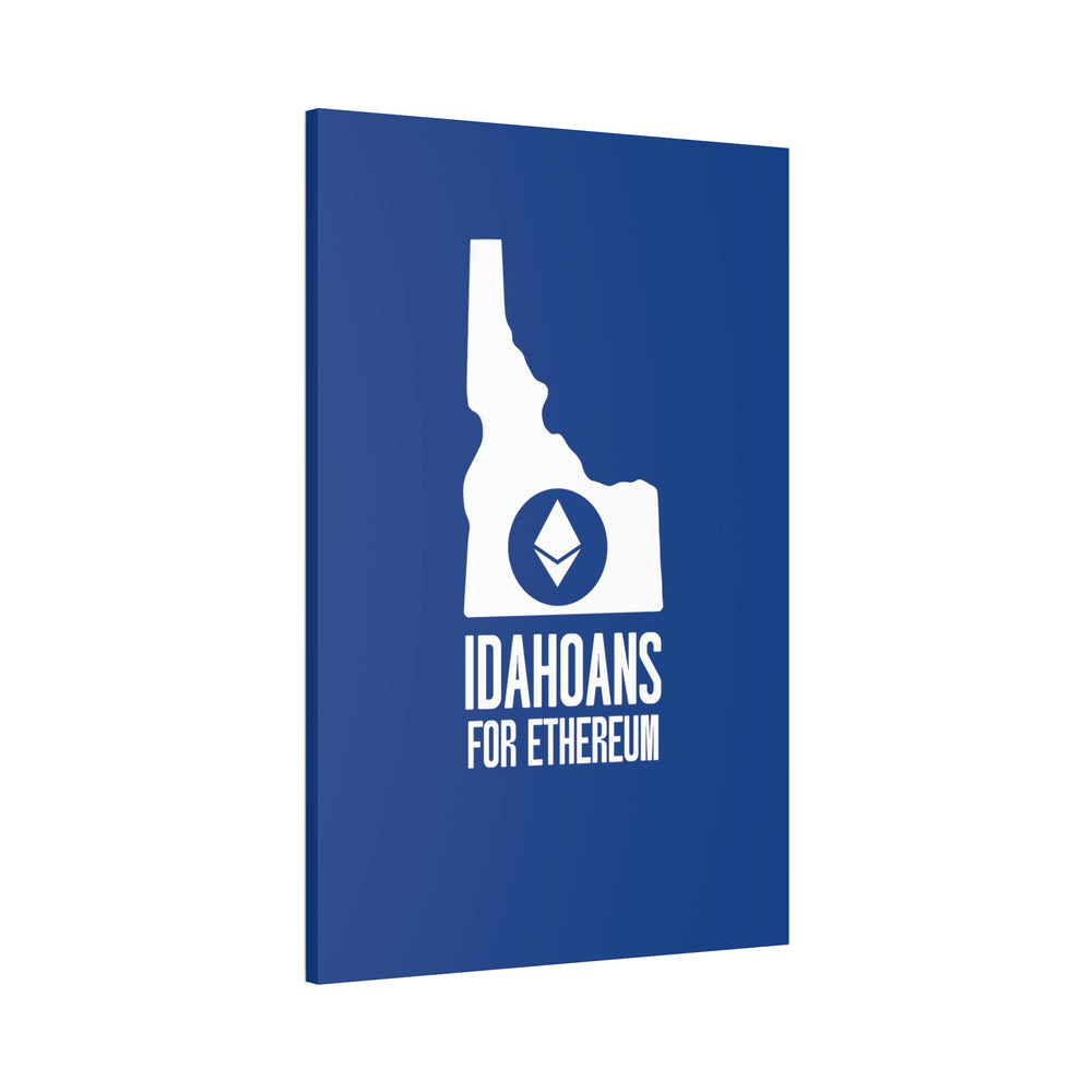 Idahoans for Ethereum | Wall Canvas