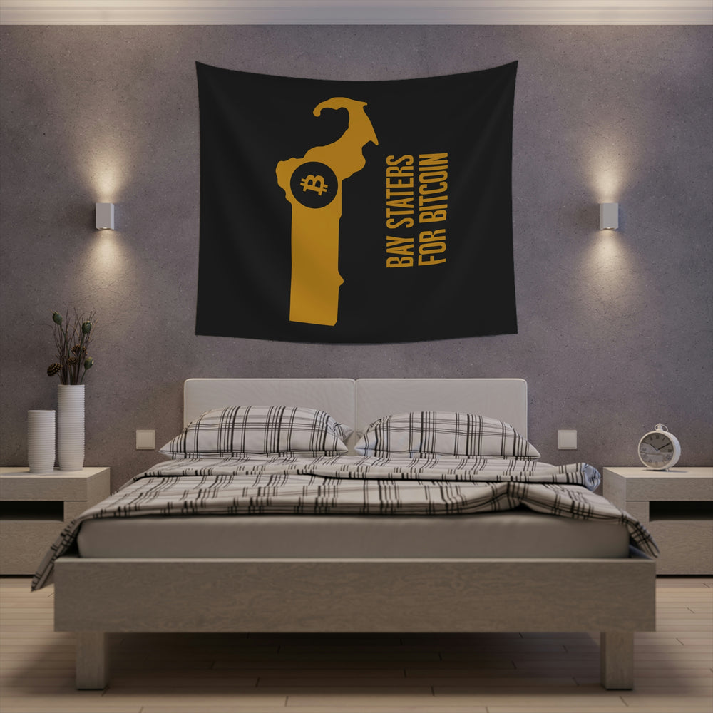 Bay Staters for Bitcoin | Wall Tapestry