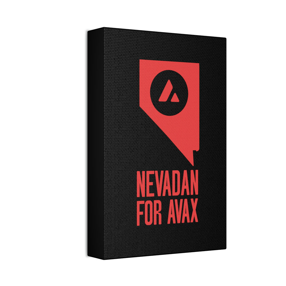 Nevadan for Avax | Wall Canvas