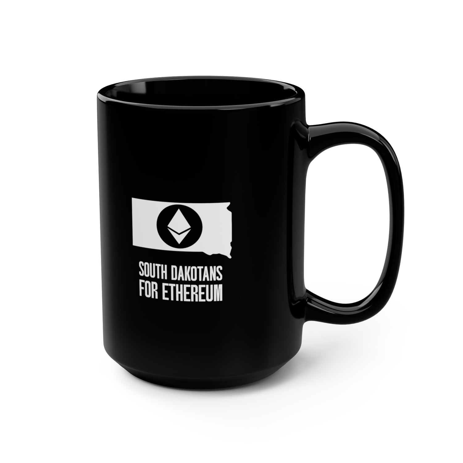 South Dakotans for Ethereum | Black Mug