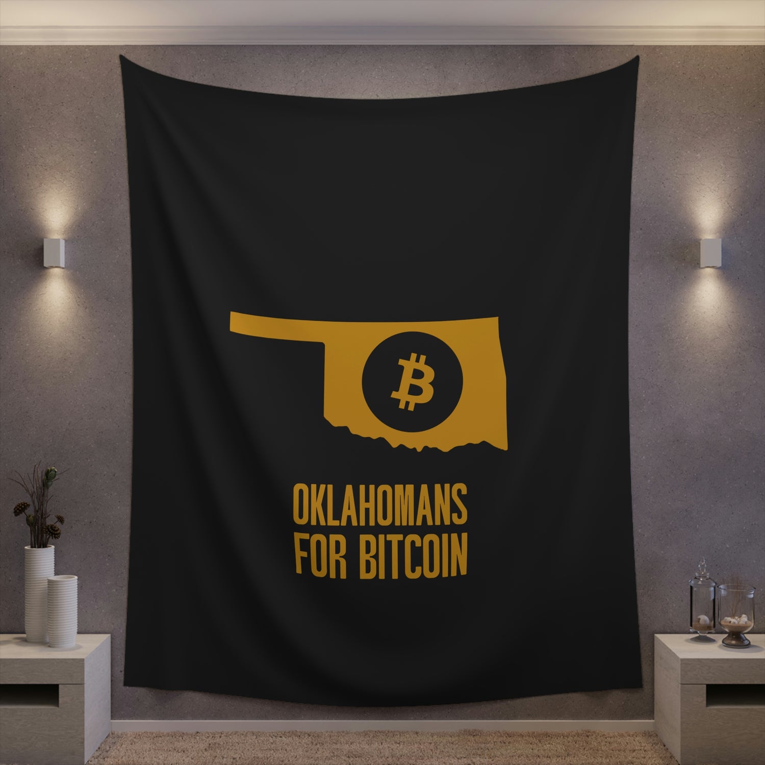 Oklahomans for Bitcoin | Wall Tapestry