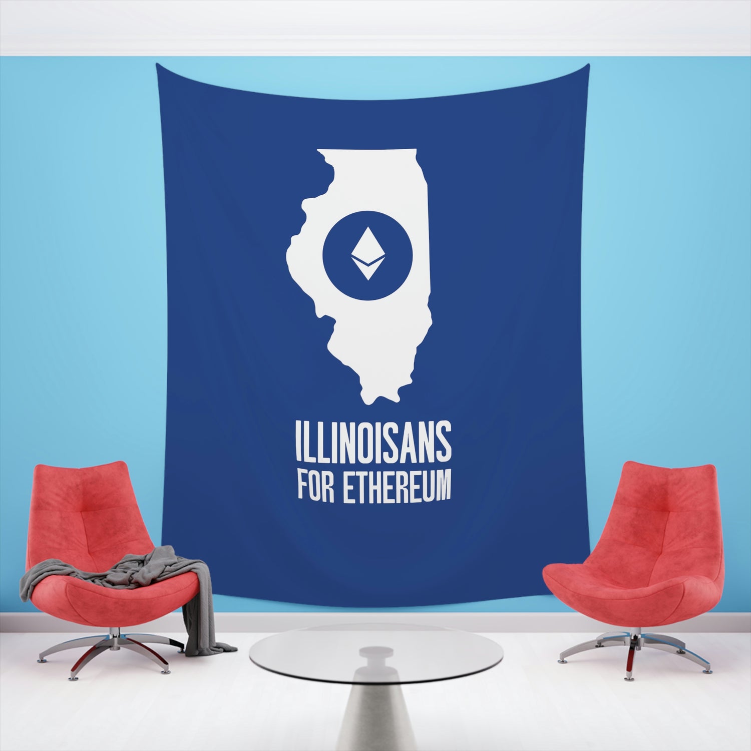 Illinoisans for Ethereum | Wall Tapestry