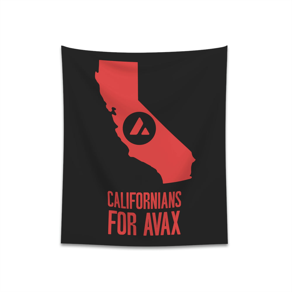 Californians for Avax | Wall Tapestry