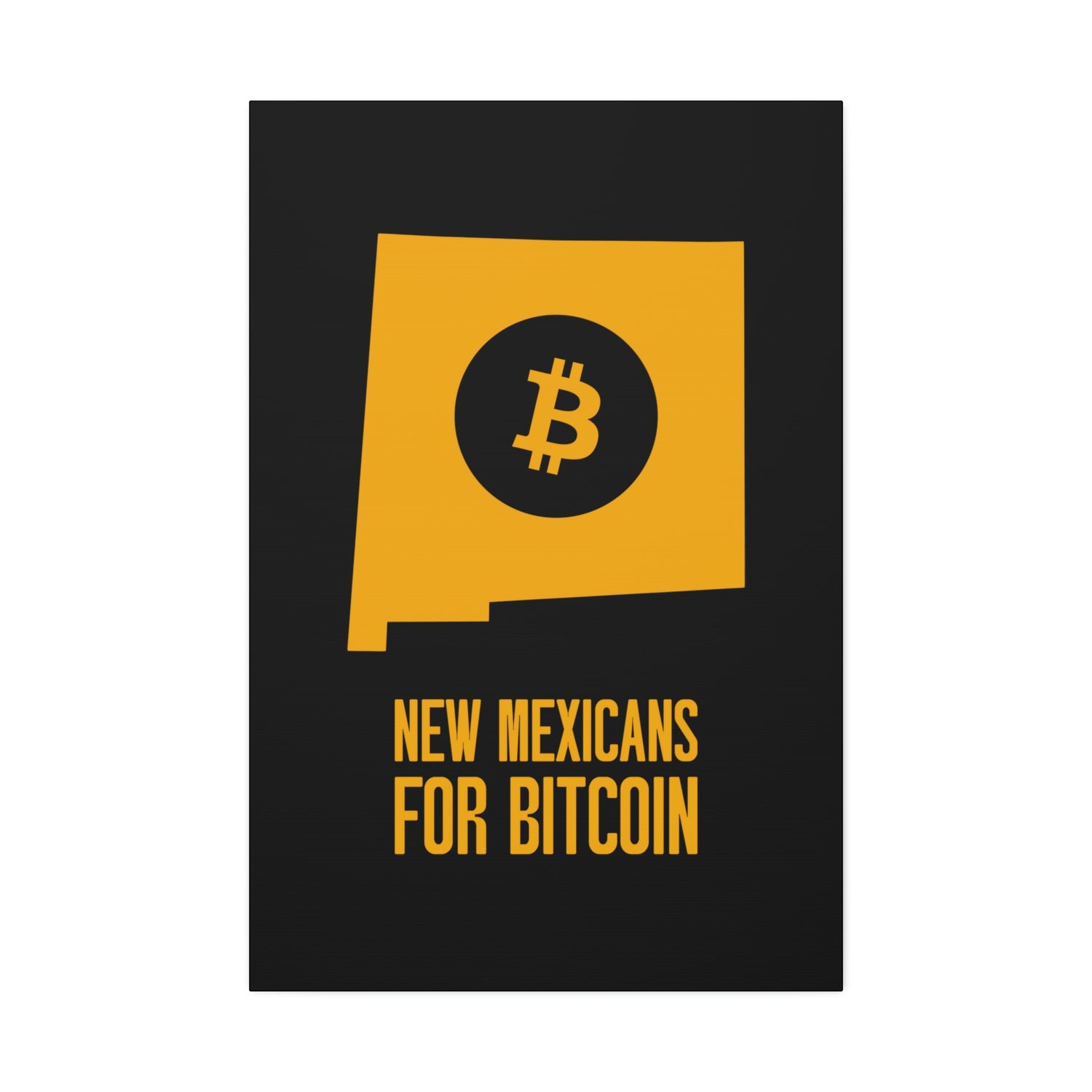 New Mexicans for Bitcoin | Wall Canvas