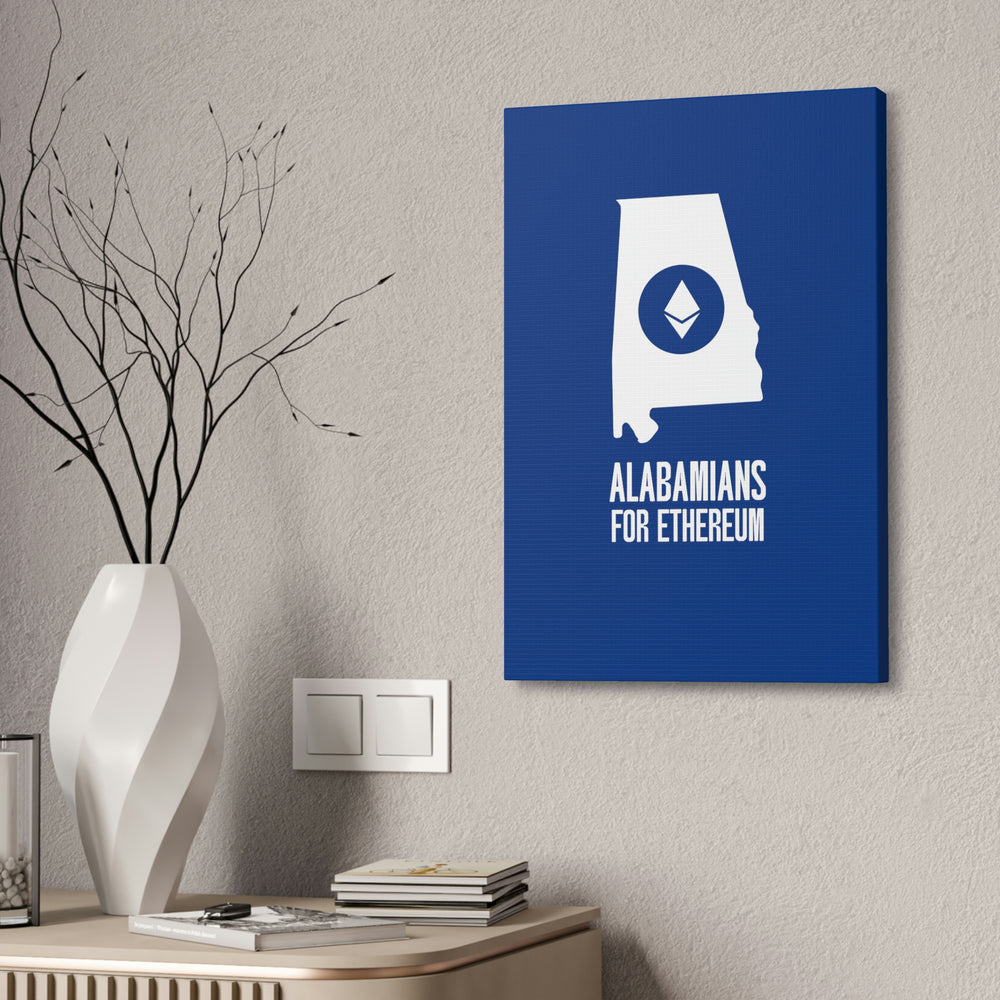 Alabamians for Ethereum | Wall Canvas