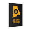 Rhode Islanders for Bitcoin | Wall Canvas