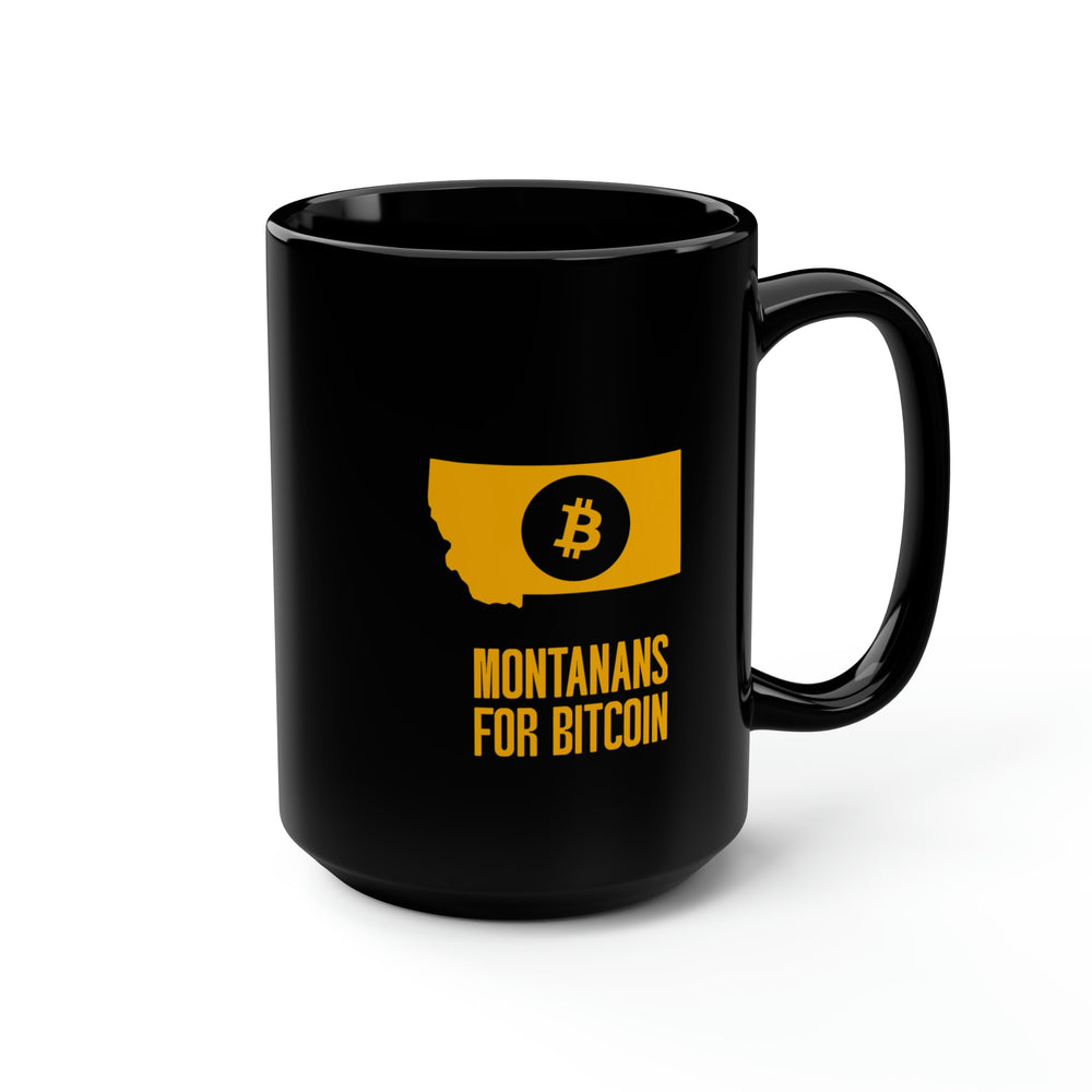 Montanans for Bitcoin | Black Mug