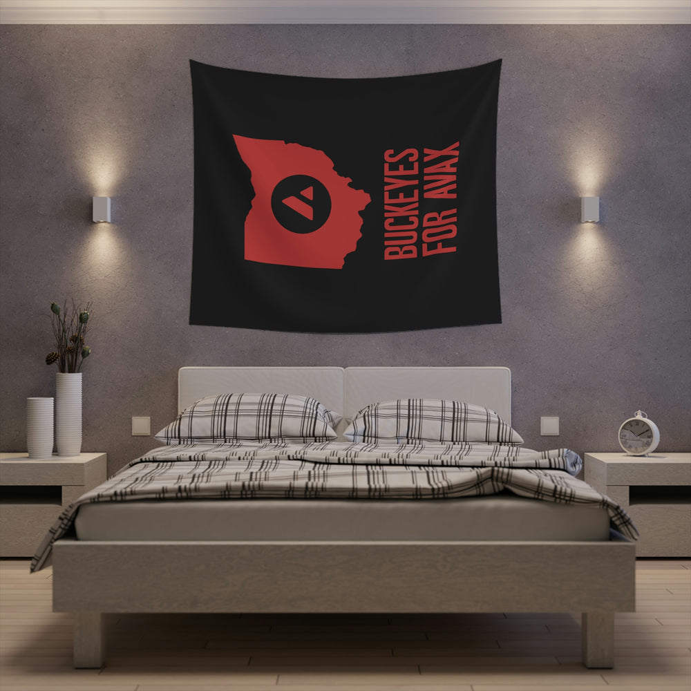 Buckeyes for Avax | Wall Tapestry