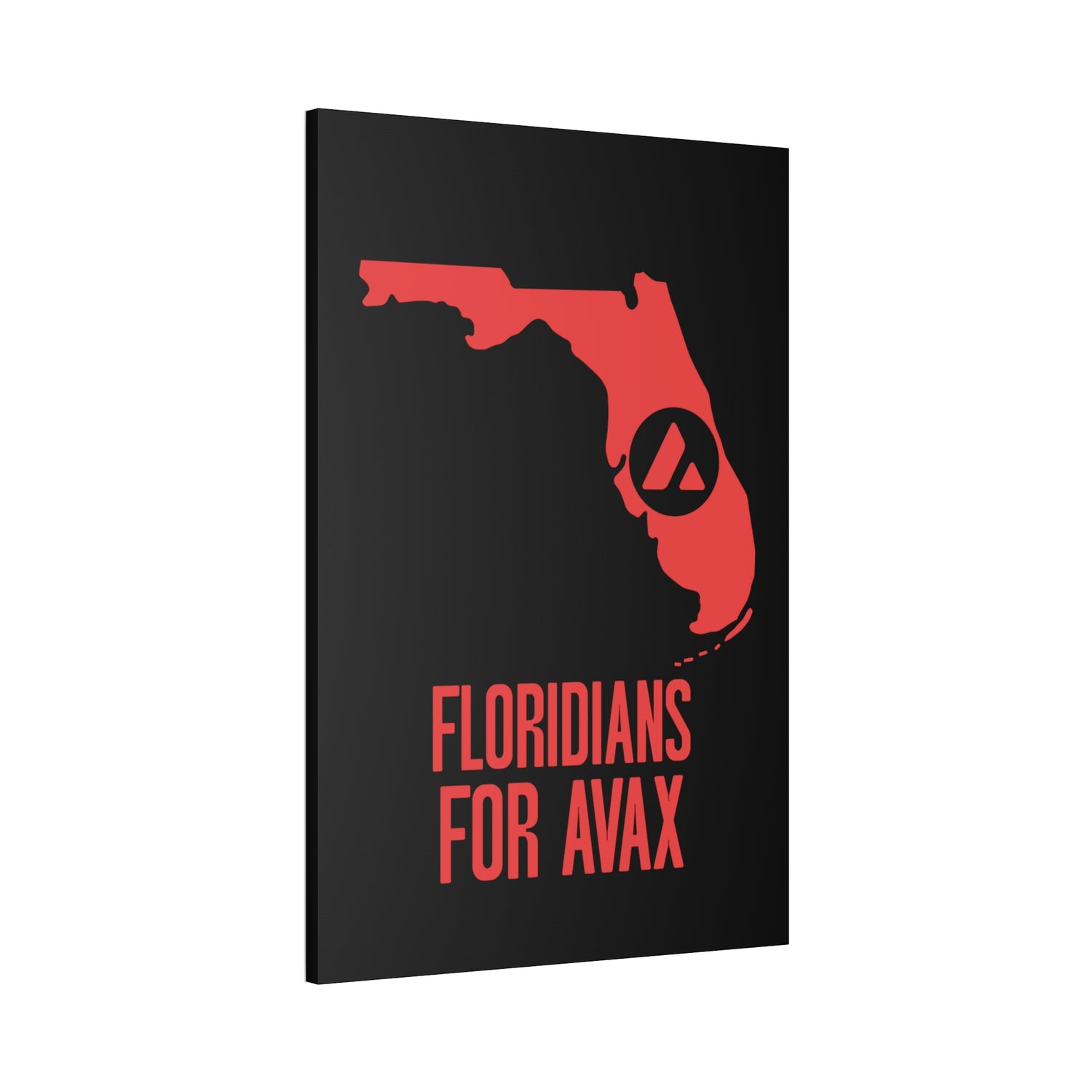 Floridians for Avax | Wall Canvas