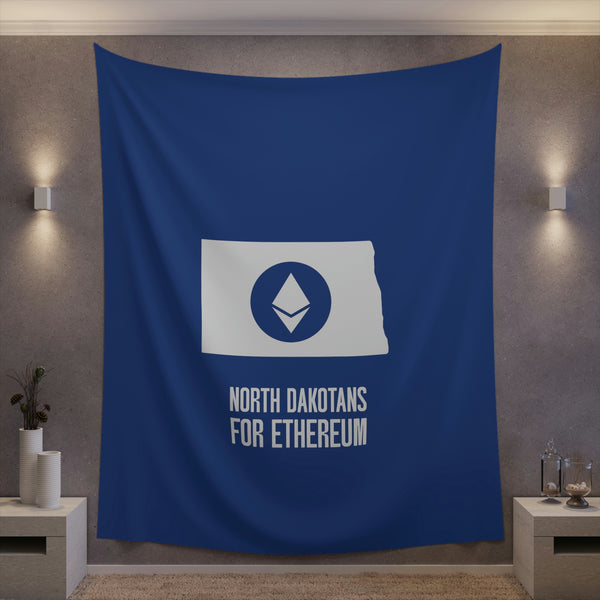 North Dakotans for Ethereum | Wall Tapestry