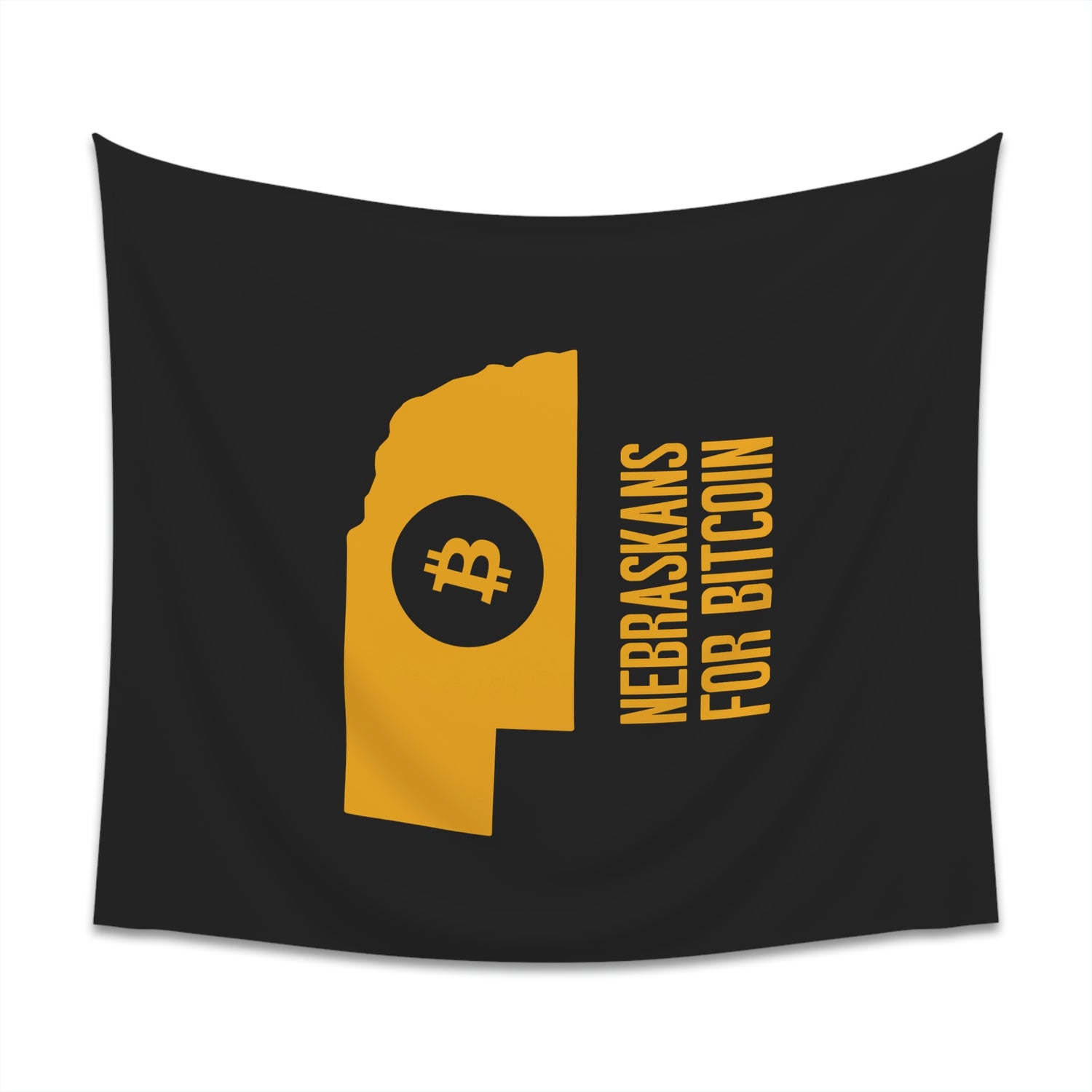 Nebraskans for Bitcoin | Wall Tapestry