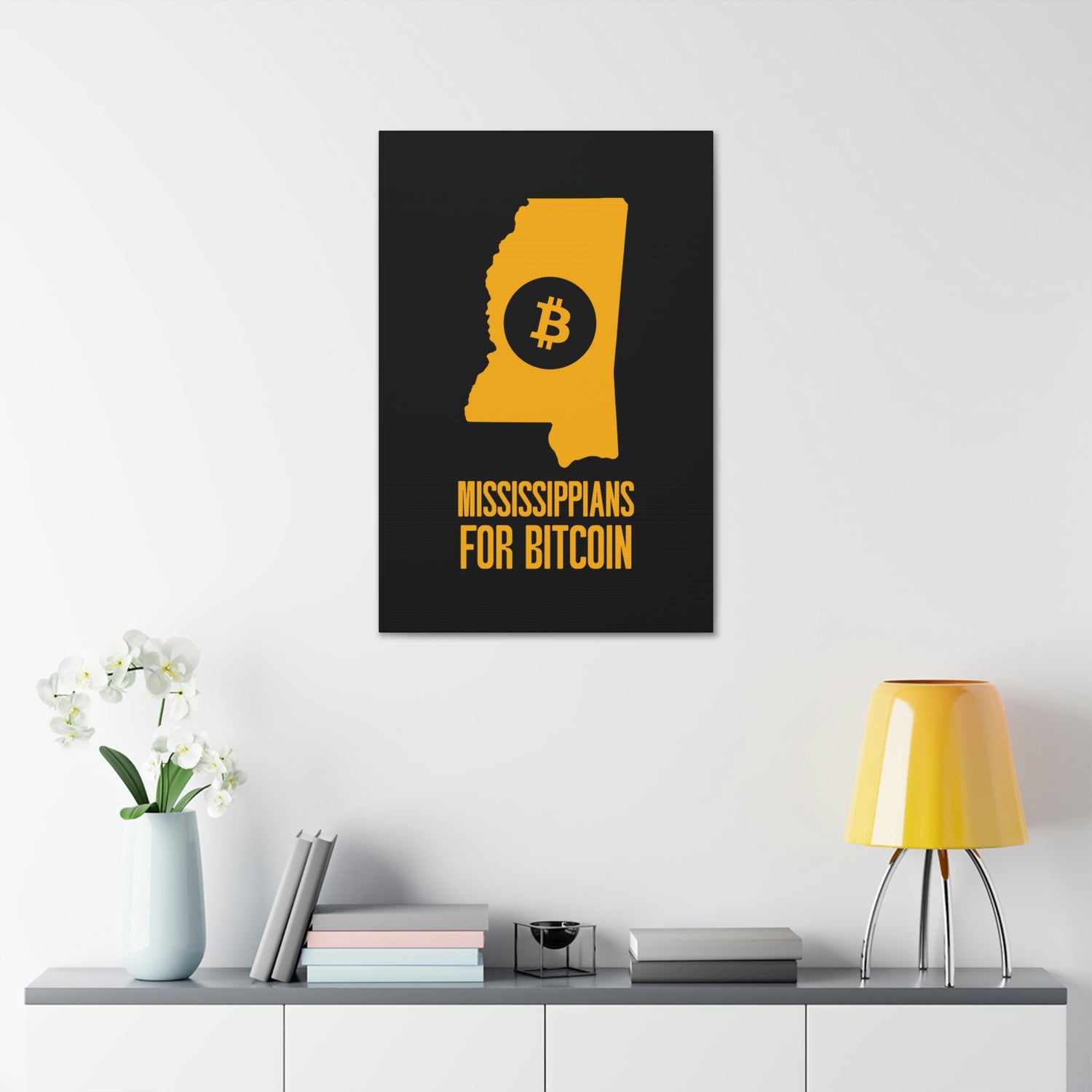 Mississippians for Bitcoin | Wall Canvas