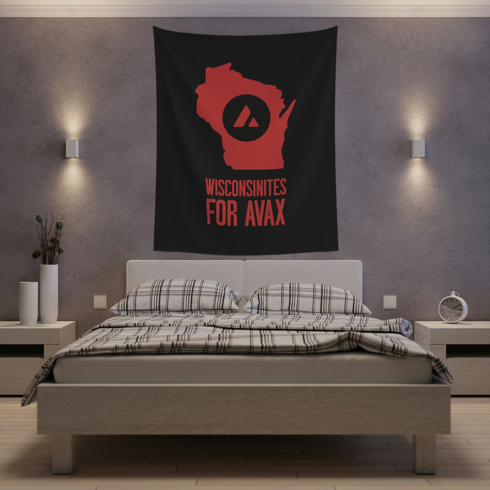 Wisconsinites for Avax | Wall Tapestry