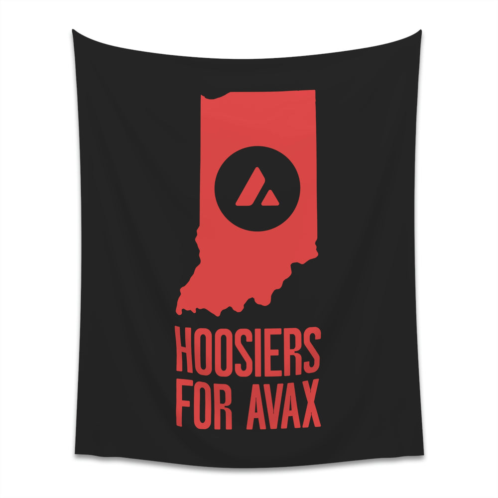 Hoosiers for Avax | Wall Tapestry