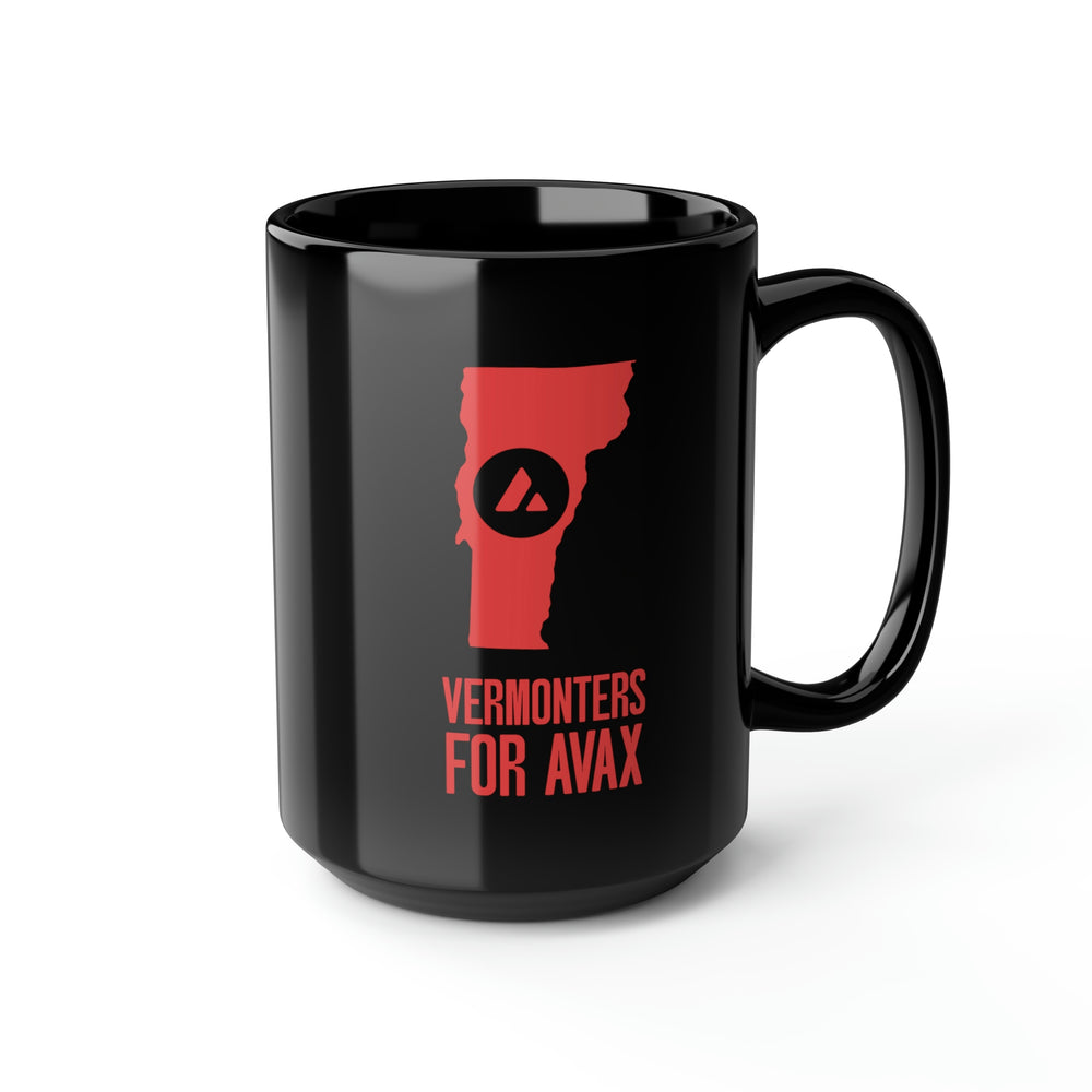 Vermonters for Avax | Black Mug