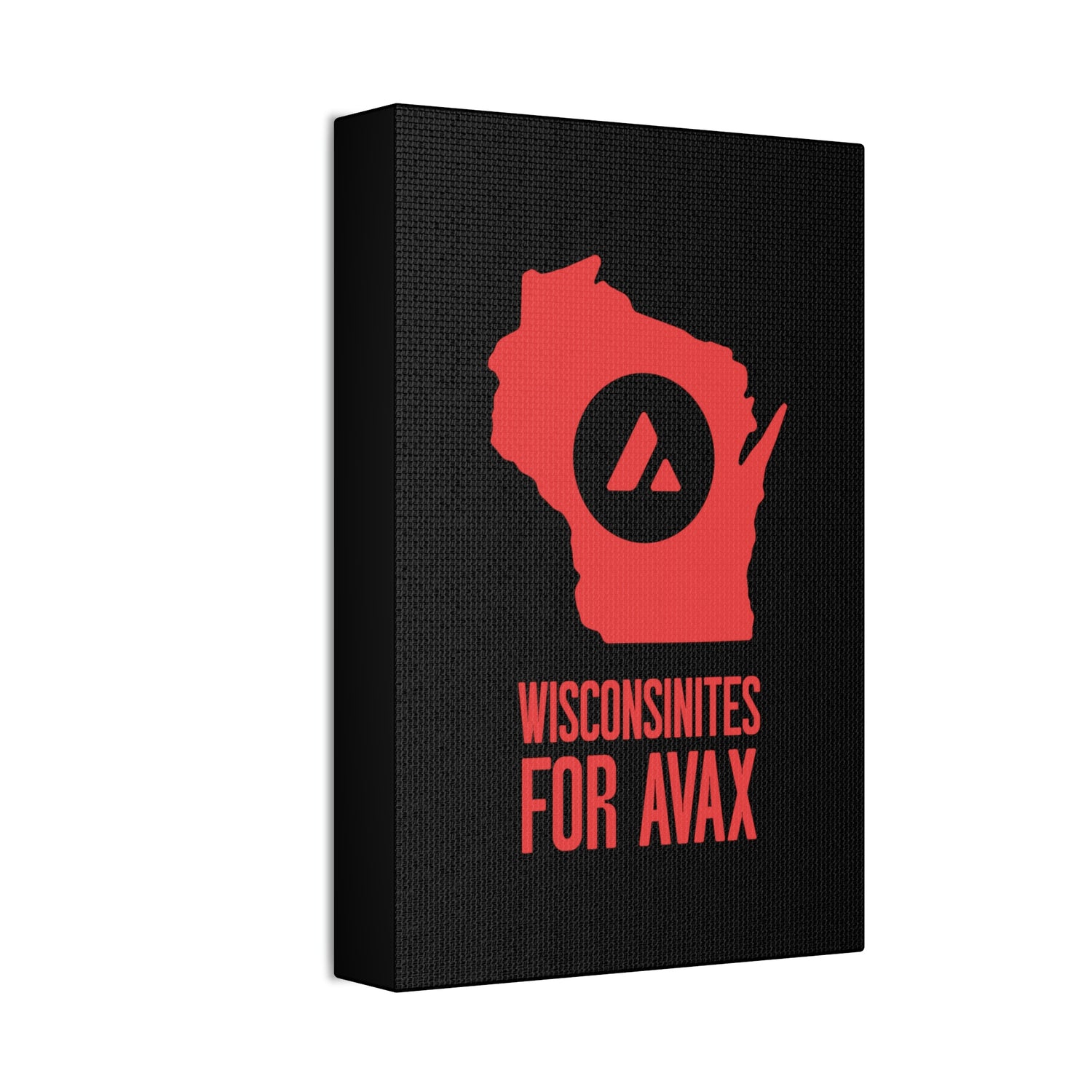 Wisconsinites for Avax | Wall Canvas