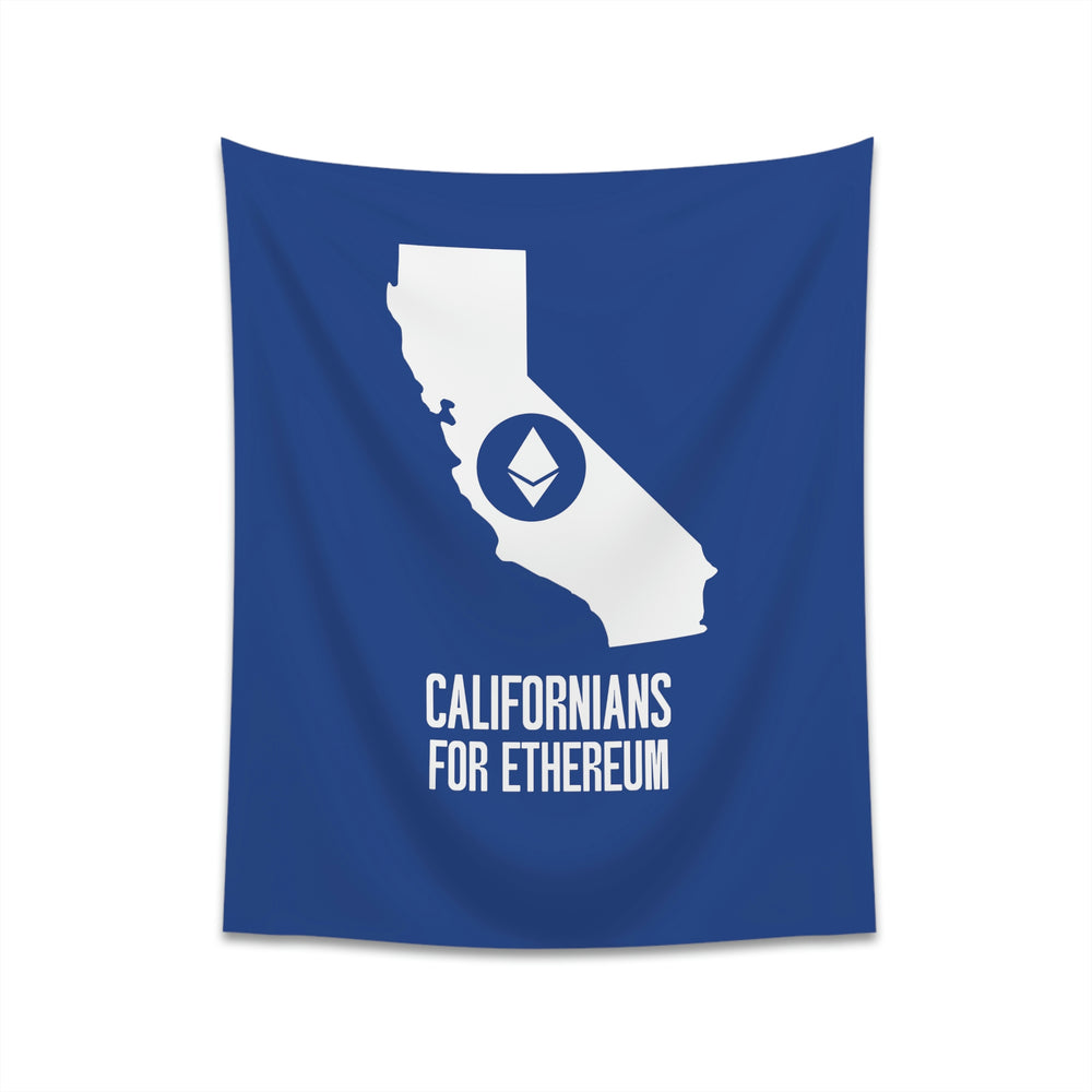 Californians for Ethereum | Wall Tapestry