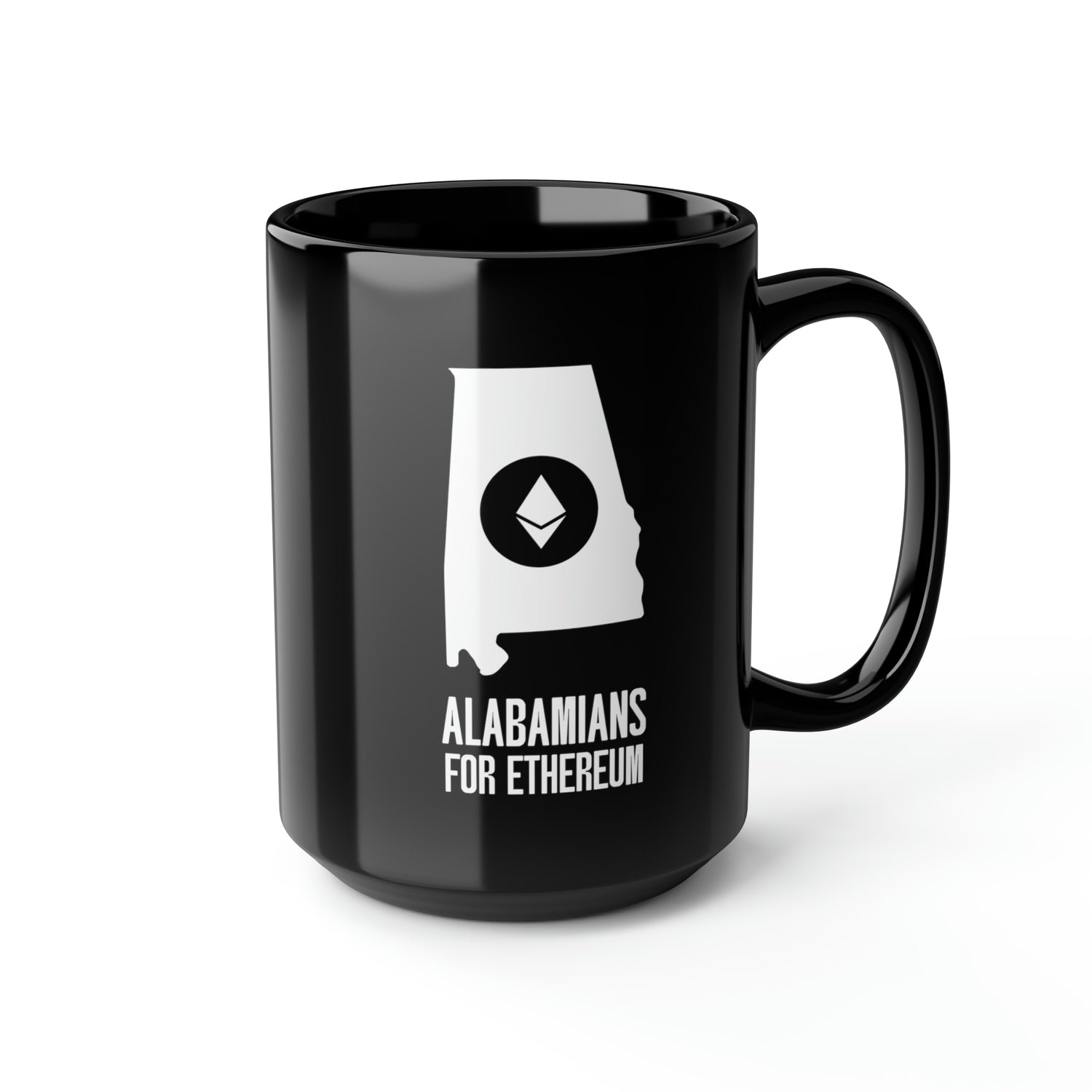 Alabamians for Ethereum | Black Mug