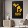 Michiganites for Bitcoin | Wall Canvas