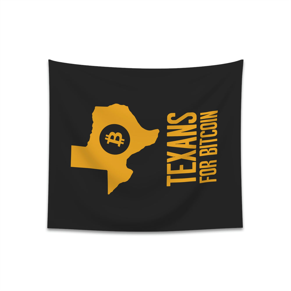 Texans for Bitcoin | Wall Tapestry