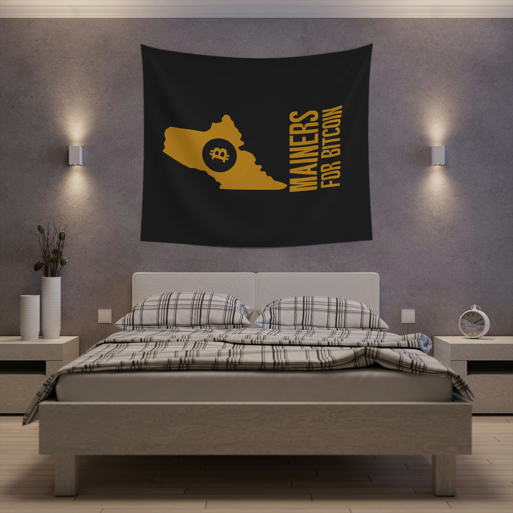 Mainers for Bitcoin | Wall Tapestry