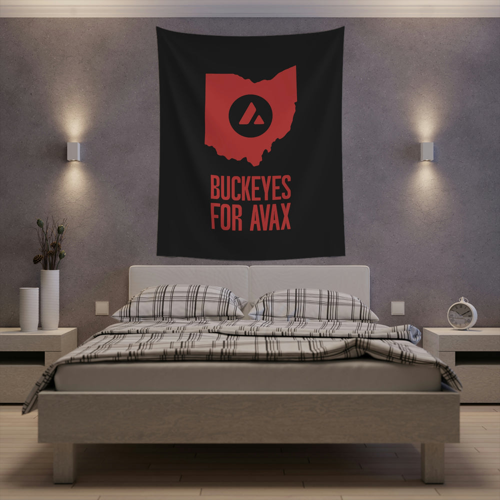 Buckeyes for Avax | Wall Tapestry