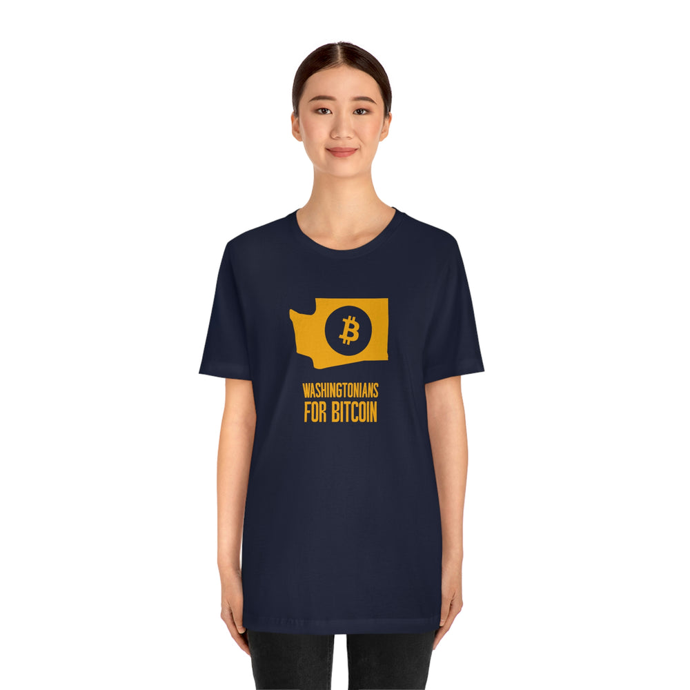 Washingtonians State for Bitcoin | T-Shirt