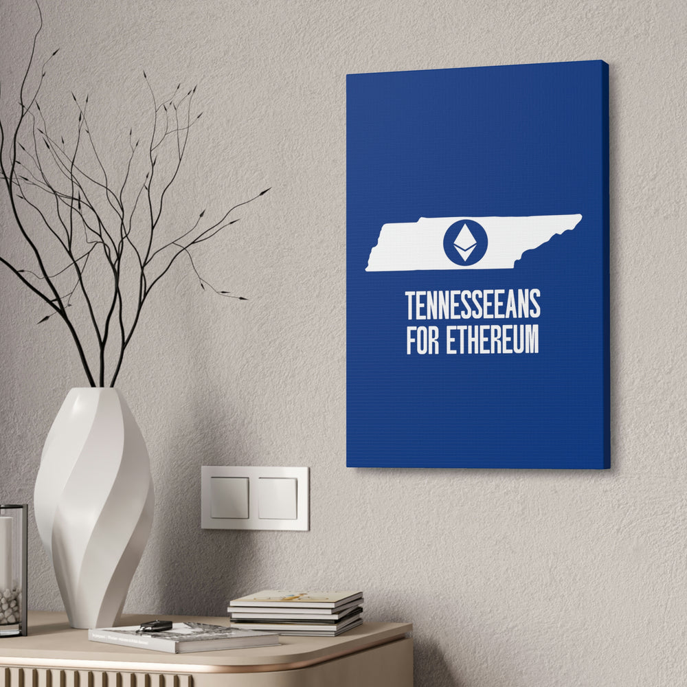 Tennesseeans for Ethereum | Wall Canvas