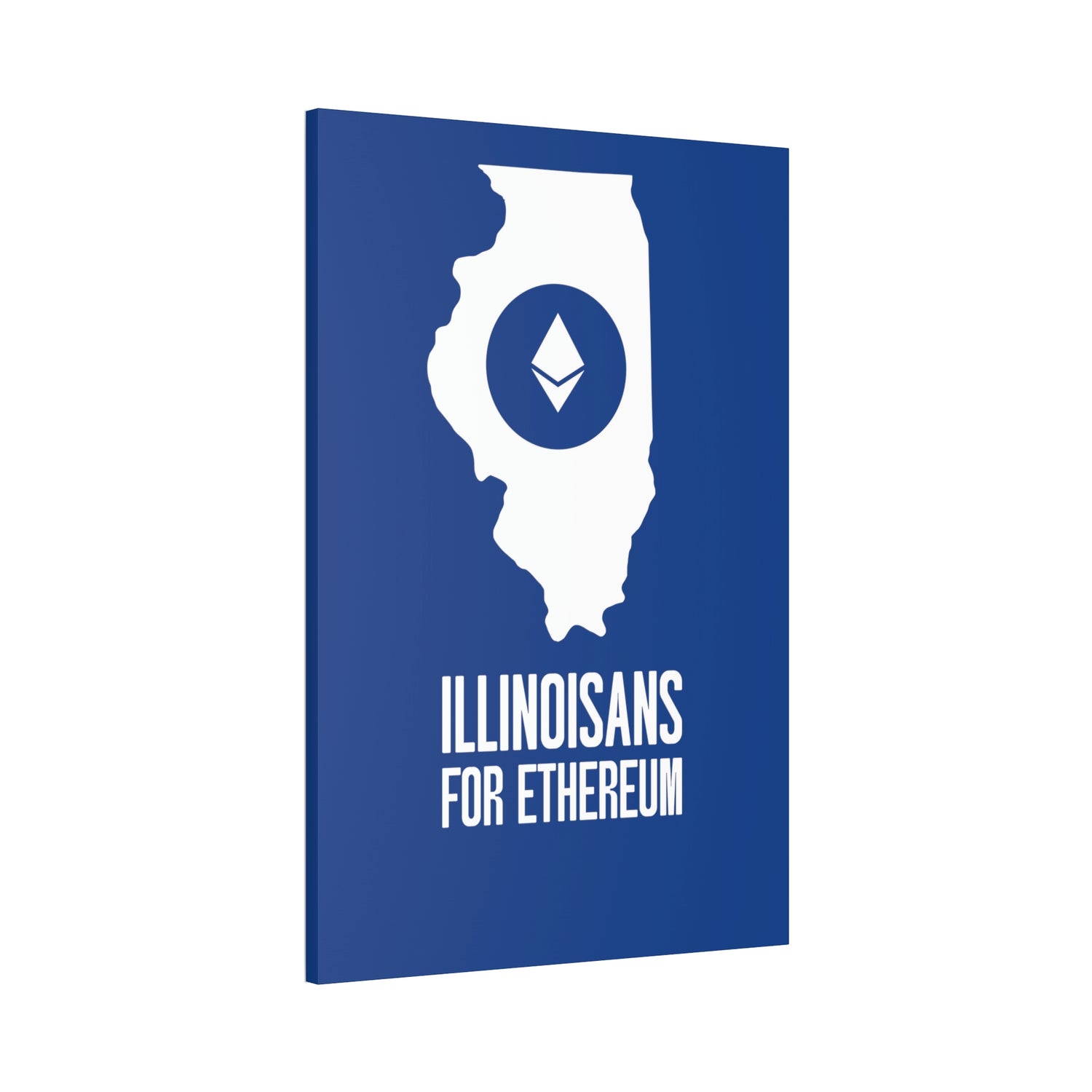 Illinoisans for Ethereum | Wall Canvas